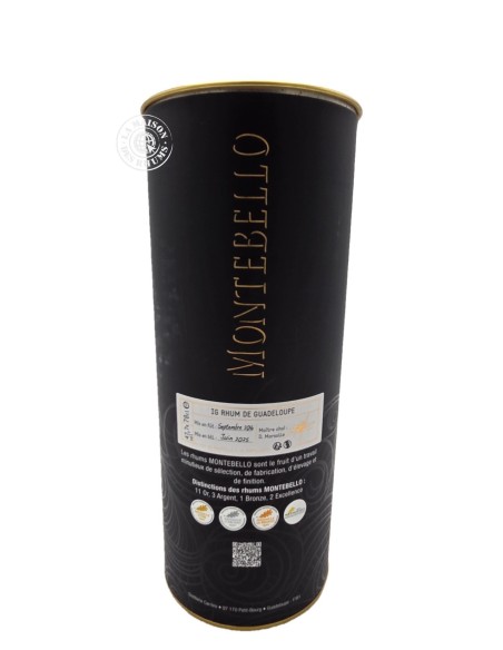 Rhum Montebello Vieux Millésime 2016 8 ans Brut de Fût 47.7%