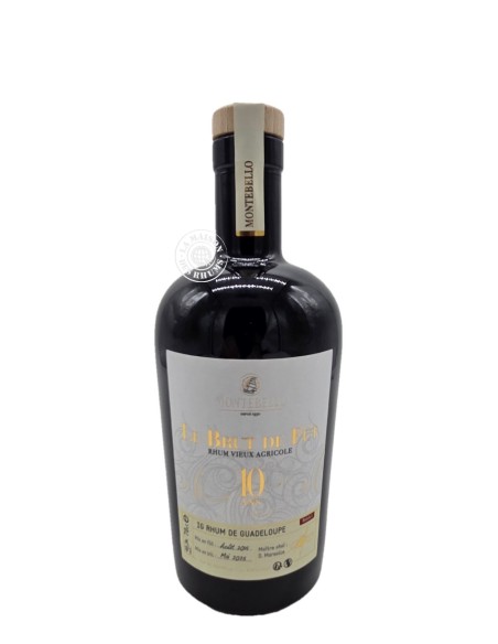 Rhum Montebello Vieux Millésime 2014 10 ans Brut de Fût 46.9%