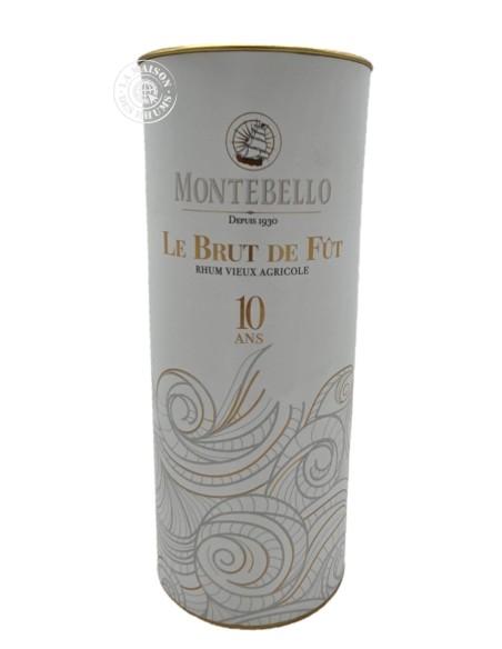 Rhum Montebello Vieux Millésime 2014 10 ans Brut de Fût 46.9%