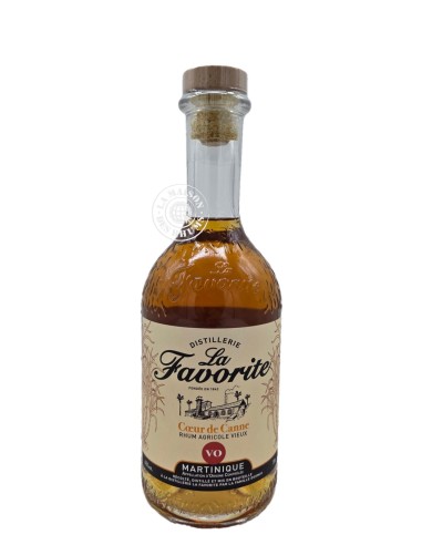 Rhum La Favorite Vieux Coeur de Canne VO 42%