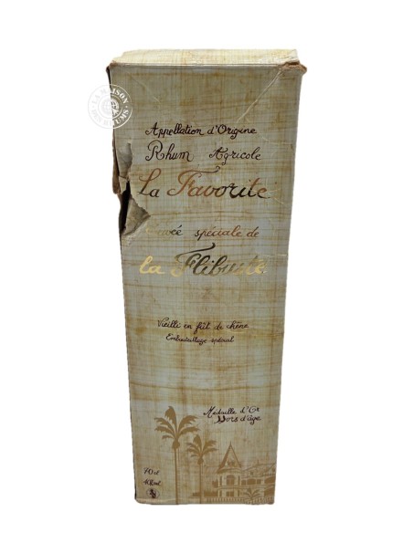 Rhum La Favorite Vieux Cuvée Spéciale de la Flibuste Millésime 1982 - 30 ans 40%