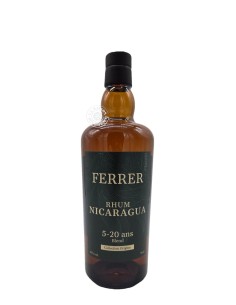 Rhum Ferrer - Collection Origine - Nicaragua 5 - 20 ans 43%