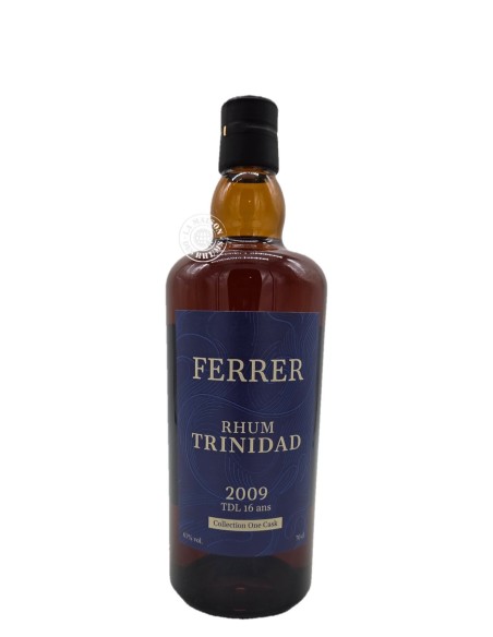 Rhum Ferrer - Collection One Cask - Trinidad (TDL) millésime 2009 16 ans 61%