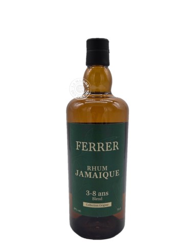 Rhum Ferrer - Collection Origine - Jamaïque 3 -...