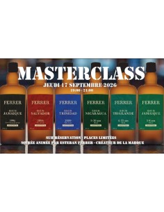 Masterclass Rhums FERRER (Embouteilleur indépendant) -...
