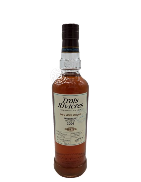 Rhum Trois Rivières Vieux 11 ans millésime 2004 43% 50cl