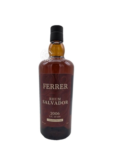 Rhum Ferrer - Collection One Cask - Salvador...