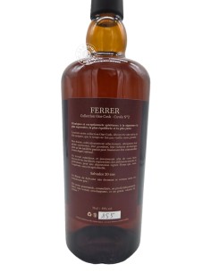 Rhum Ferrer - Collection One Cask - Salvador millésime... 2