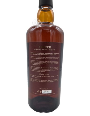 Rhum Ferrer - Collection One Cask - Salvador...